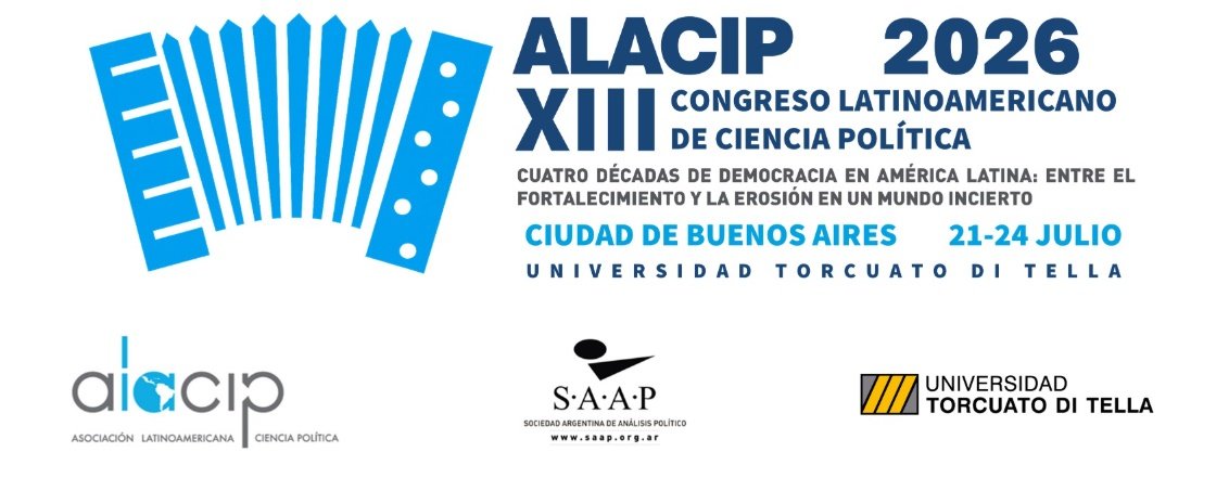 ALACIP 2026 — XIII Congreso Latinoamericano de Ciencia Política